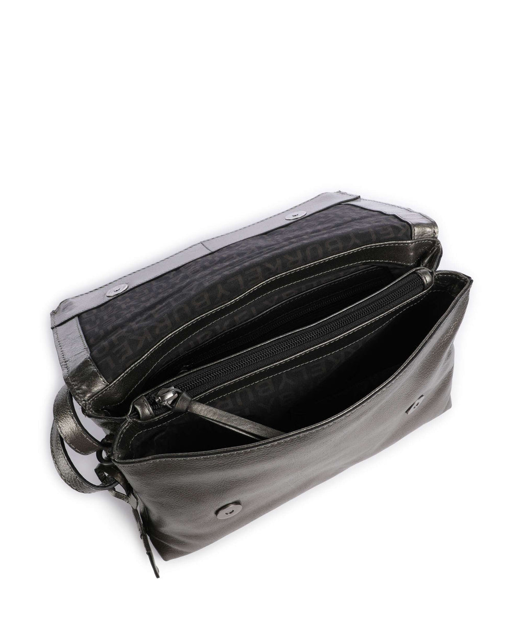 Burkely Creased Crystal Crossbody bag gunmetal