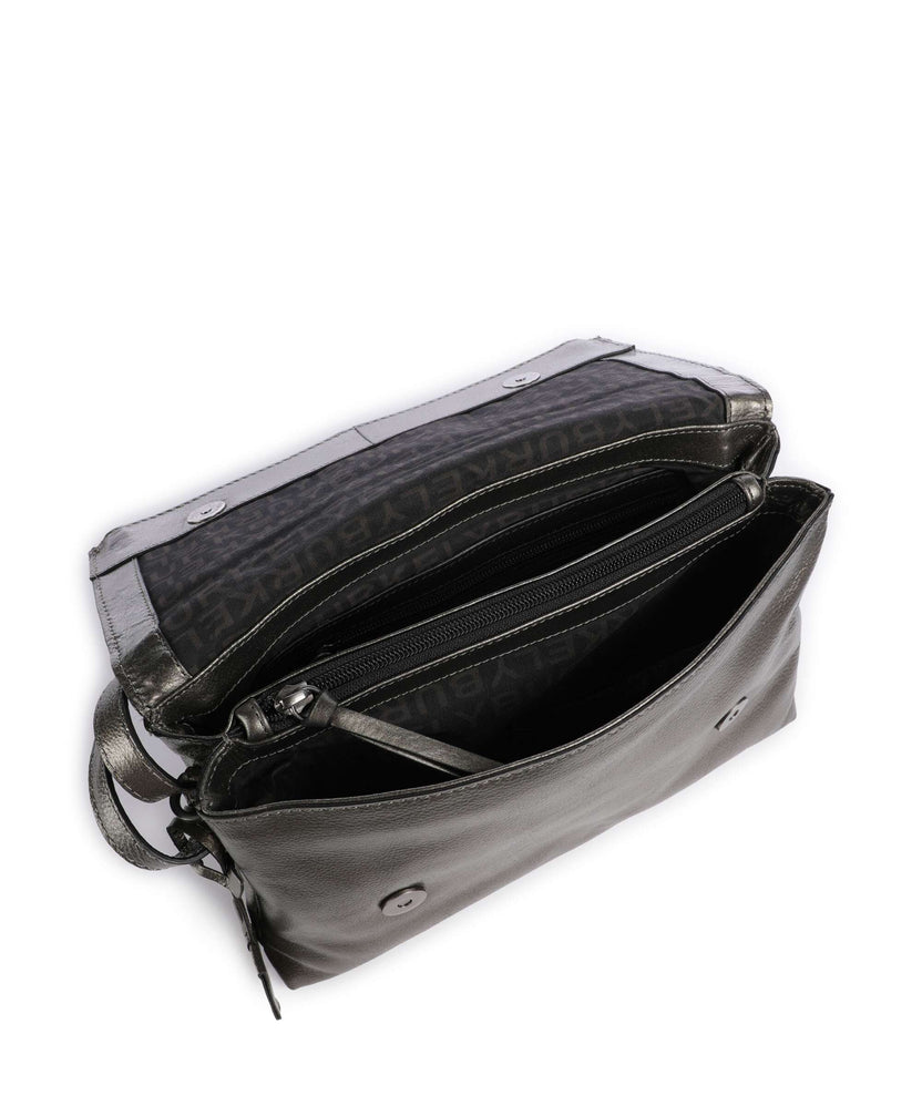 Burkely Creased Crystal Crossbody bag gunmetal
