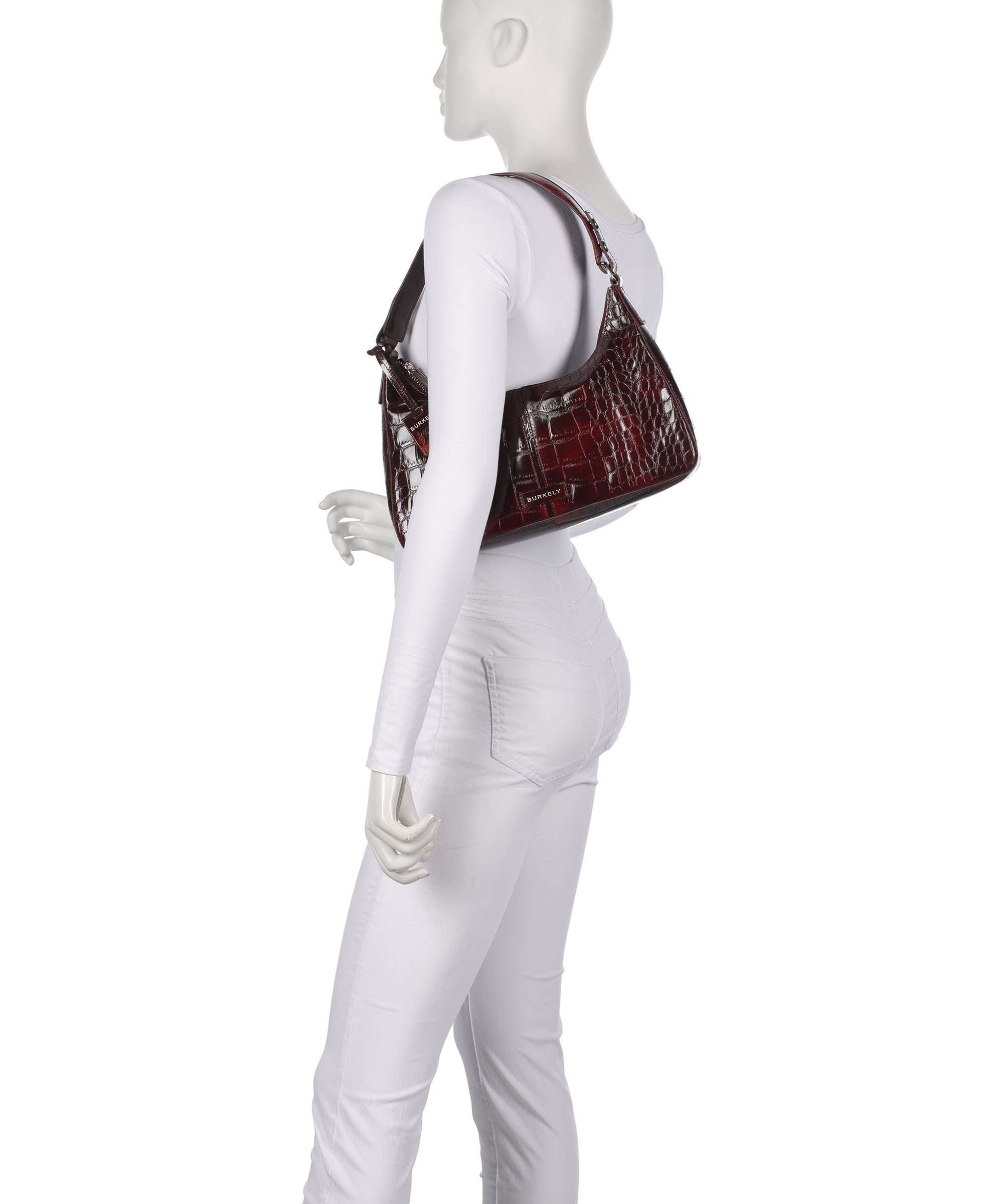 Burkely Cool Colbie Shoulder bag burgundy patent