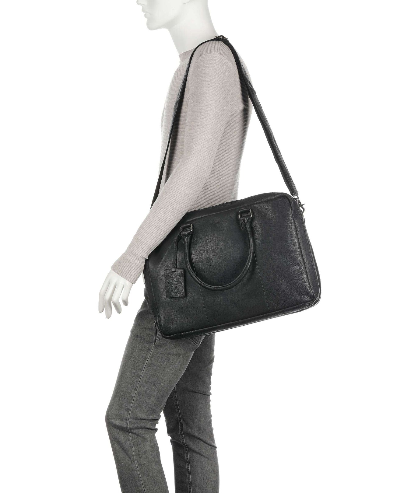 Burkely Antique Avery Briefcase black