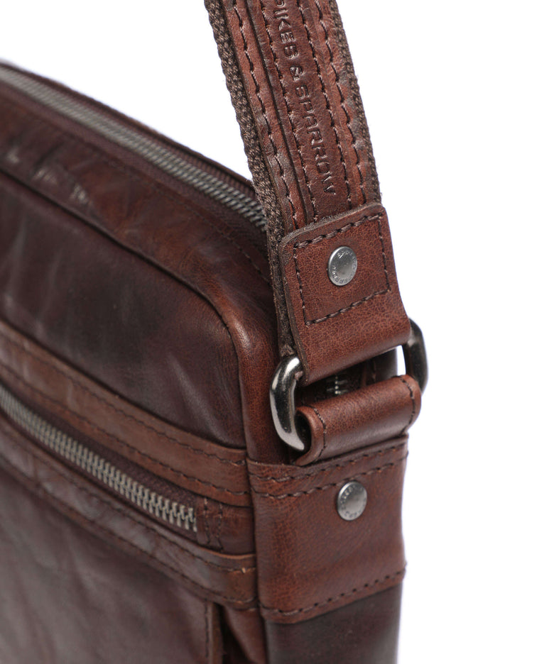 Spikes & Sparrow Bronco Crossbody bag dark brown