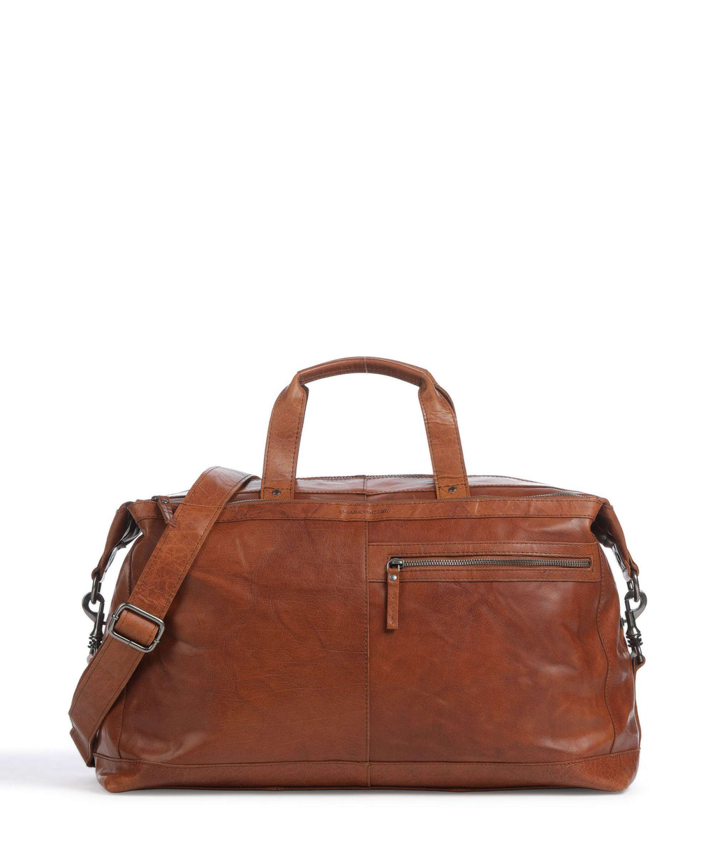 Spikes & Sparrow Bronco Atlanta Weekend bag brandy