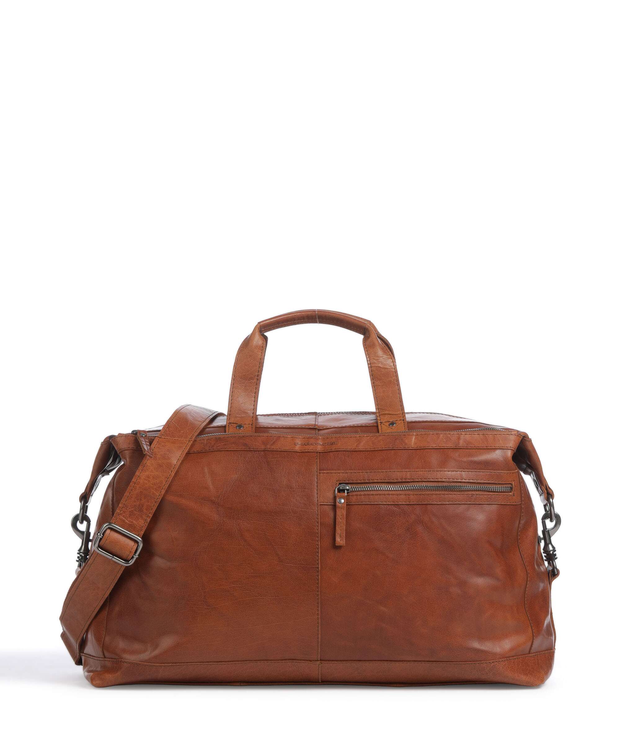 Spikes & Sparrow Bronco Atlanta Weekend bag brandy