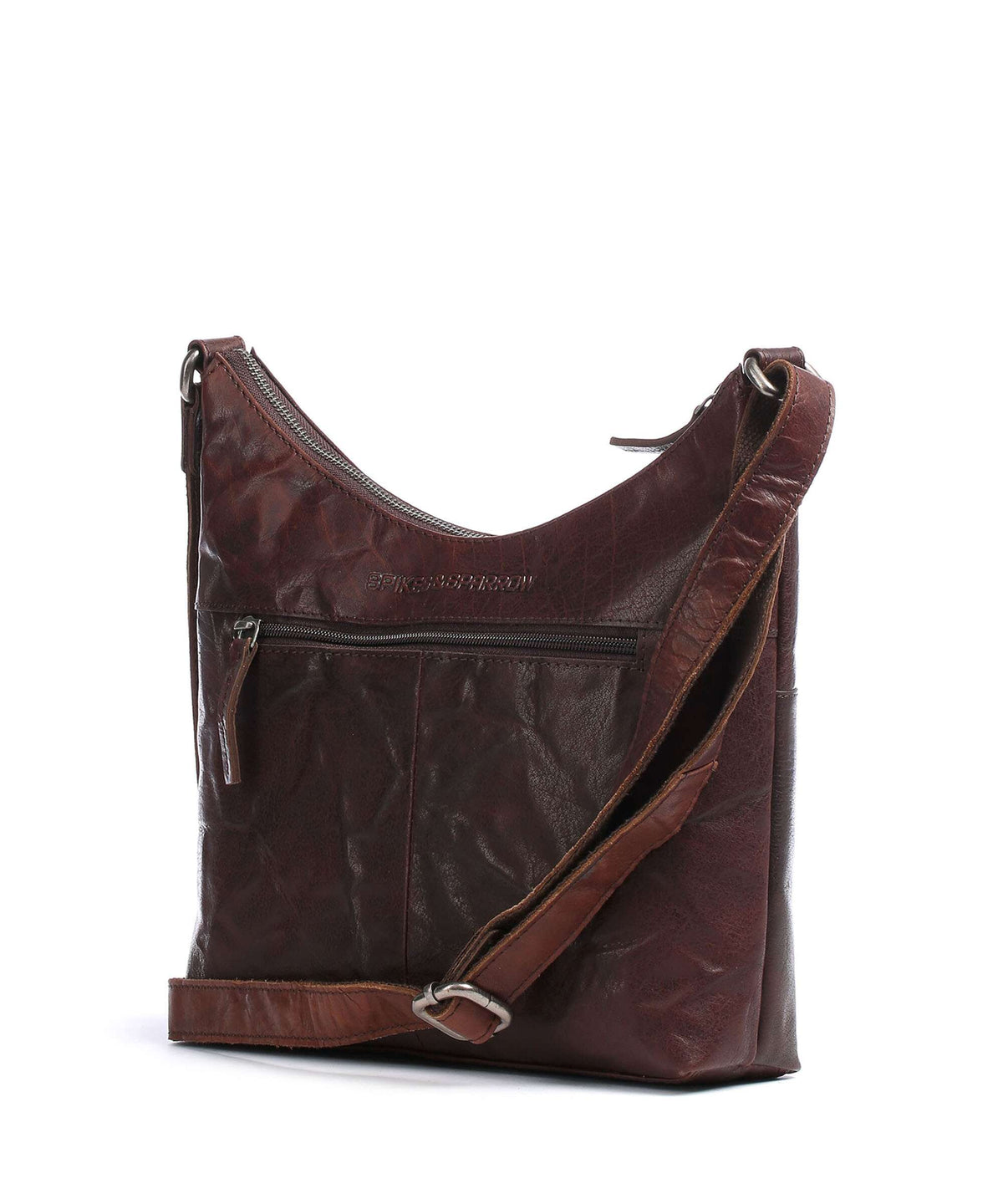 Spikes & Sparrow Bronco Hobo bag dark brown