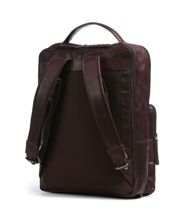 Spikes & Sparrow Bronco Backpack dark brown