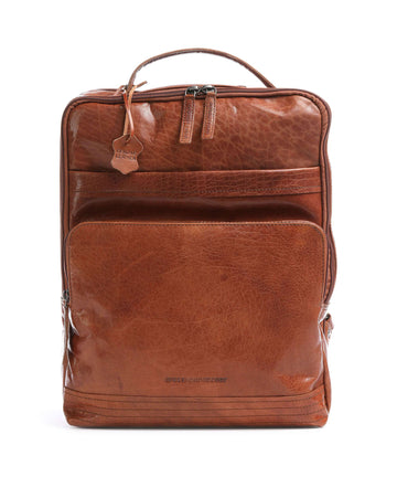 Spikes & Sparrow Bronco Rugzak brandy