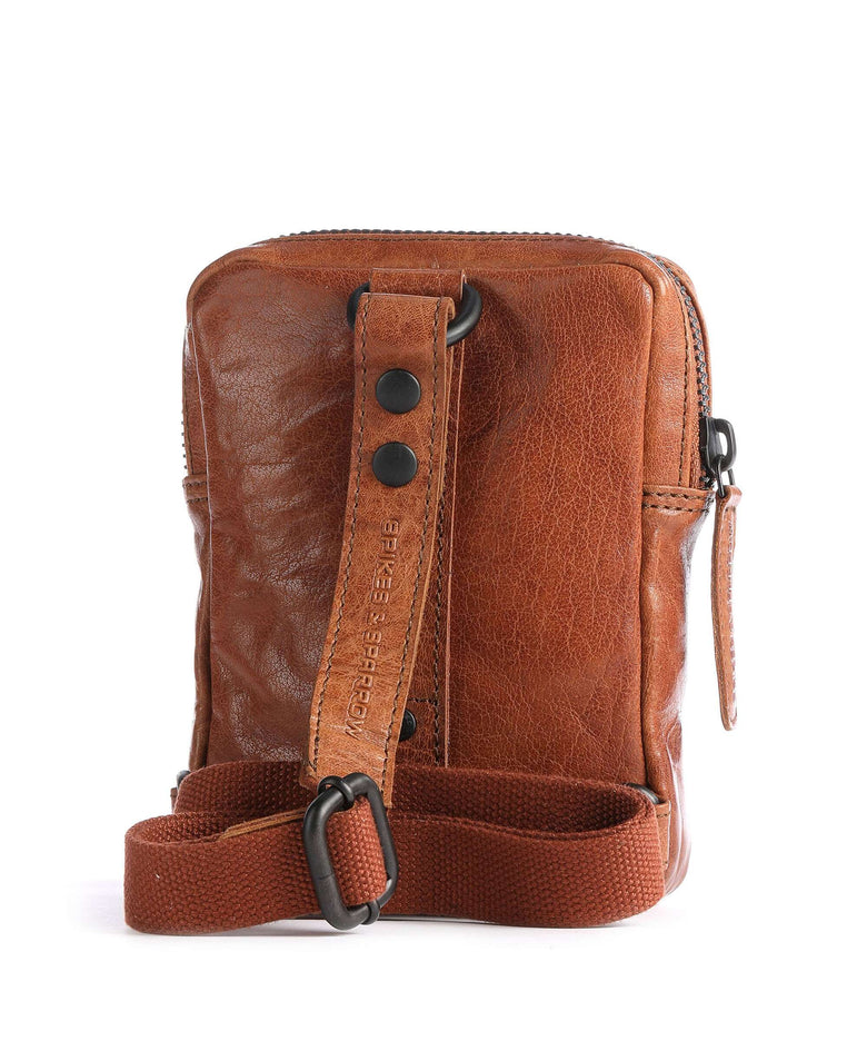 Spikes & Sparrow Bronco Sling bag cognac