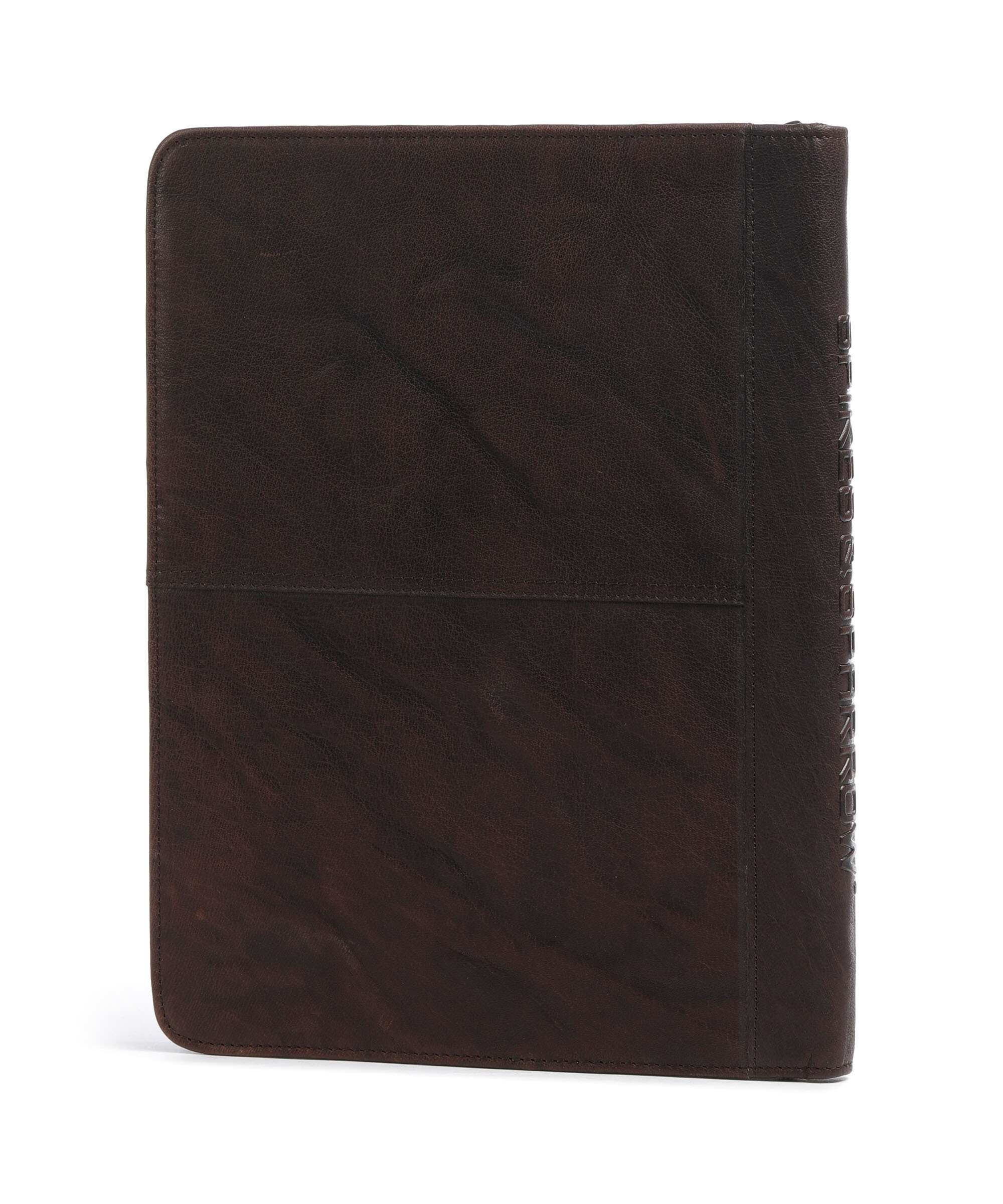 Spikes & Sparrow Bronco Portfolio dark brown