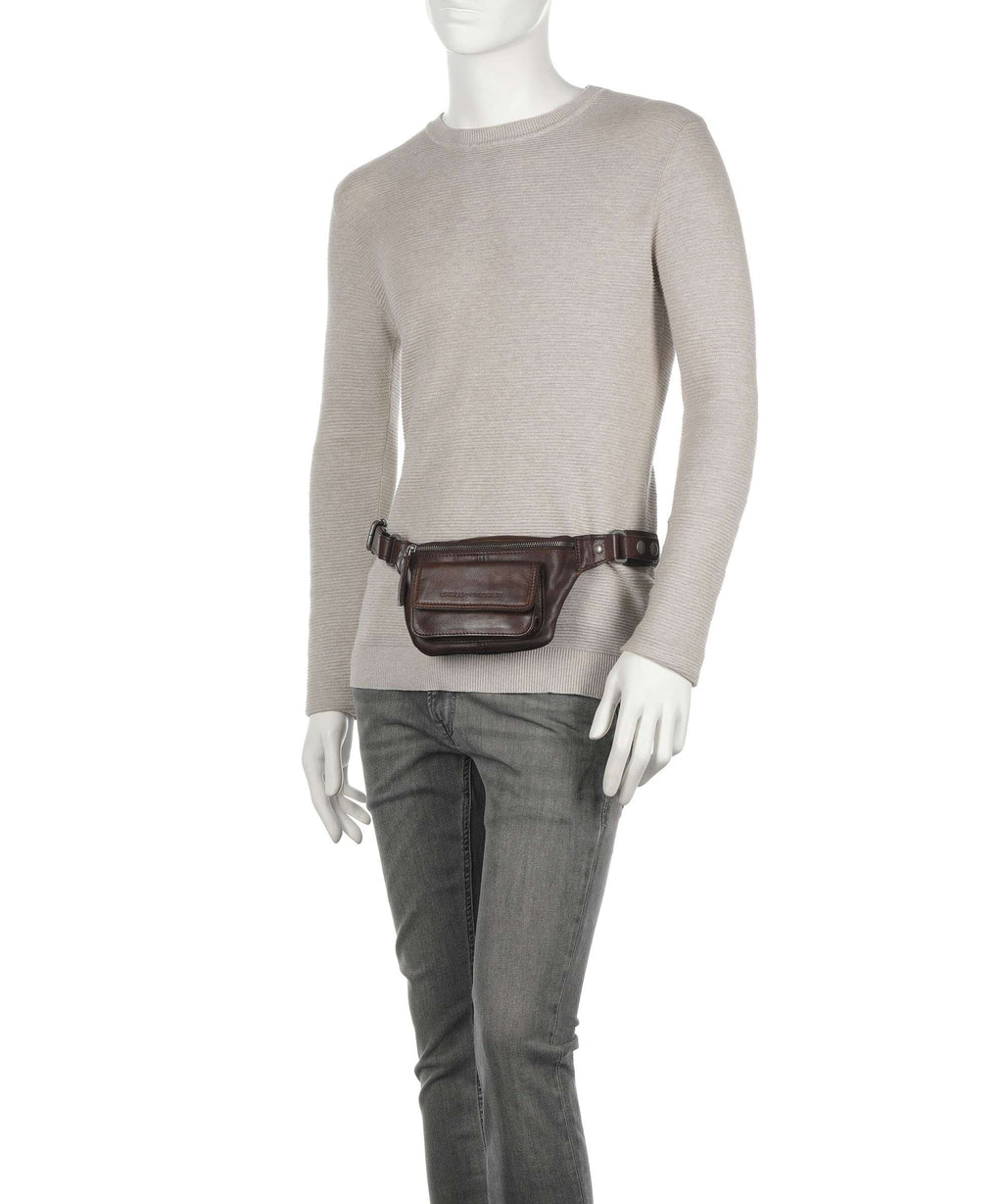 Spikes & Sparrow Apache Belt bag brown