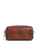 Spikes & Sparrow Apache Toiletry bag brandy