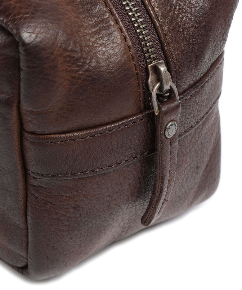 Spikes & Sparrow Apache Toiletry bag brown