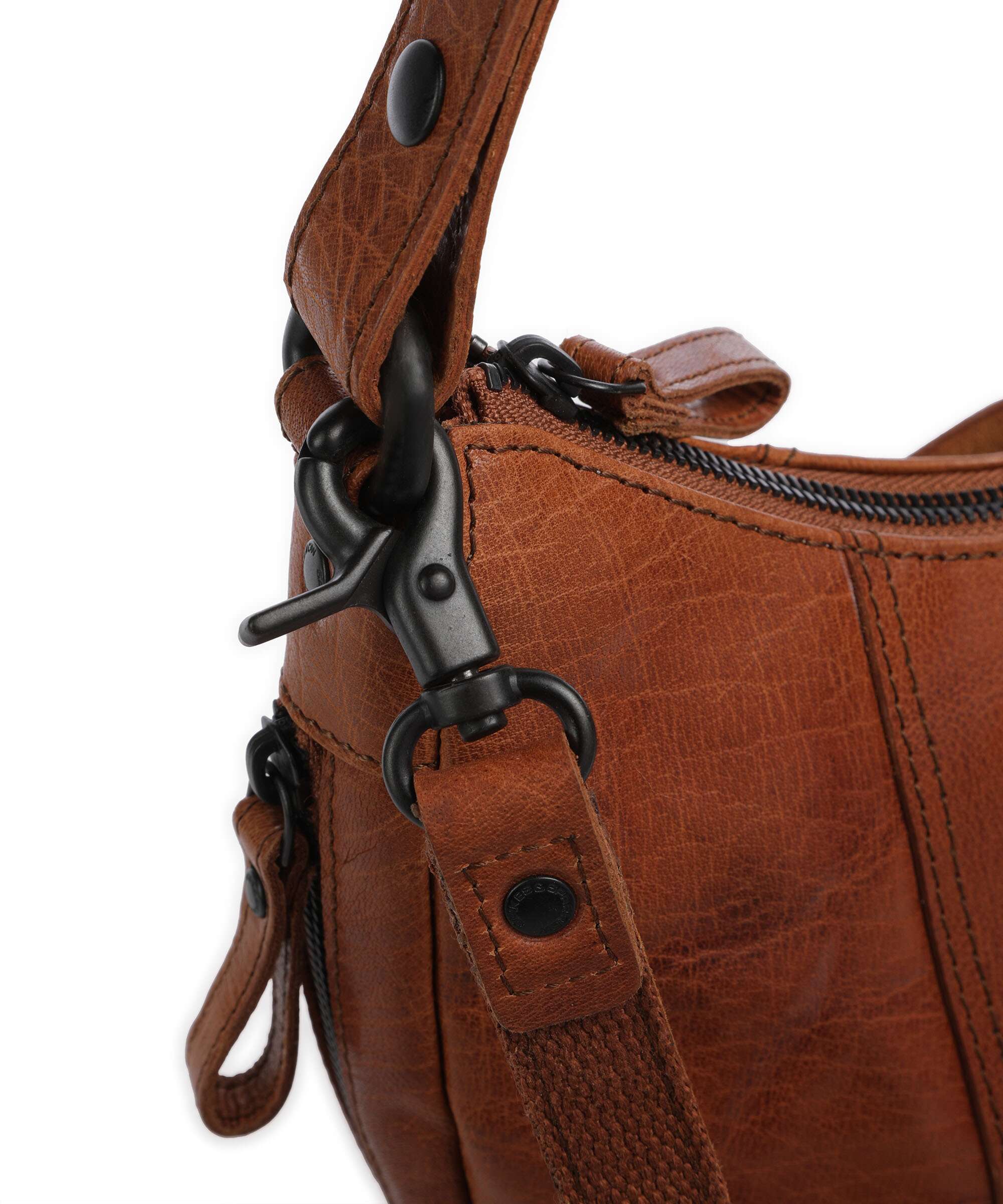 Spikes & Sparrow Bronco Hobo bag cognac