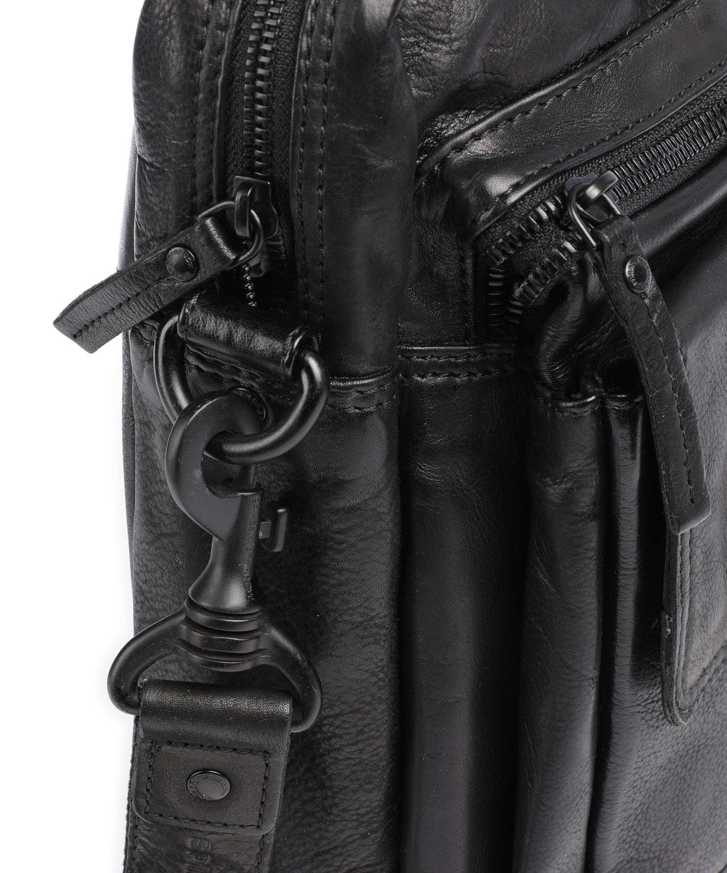 Spikes & Sparrow Apache Briefcase schwarz