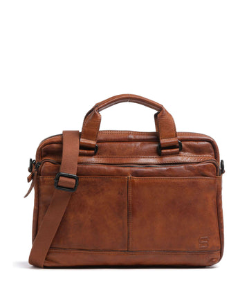 Spikes & Sparrow Apache Porte-document brandy