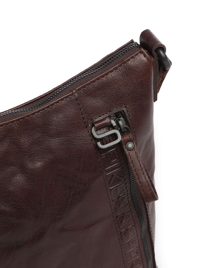 Spikes & Sparrow Bronco Suzette Crossbody bag dark brown