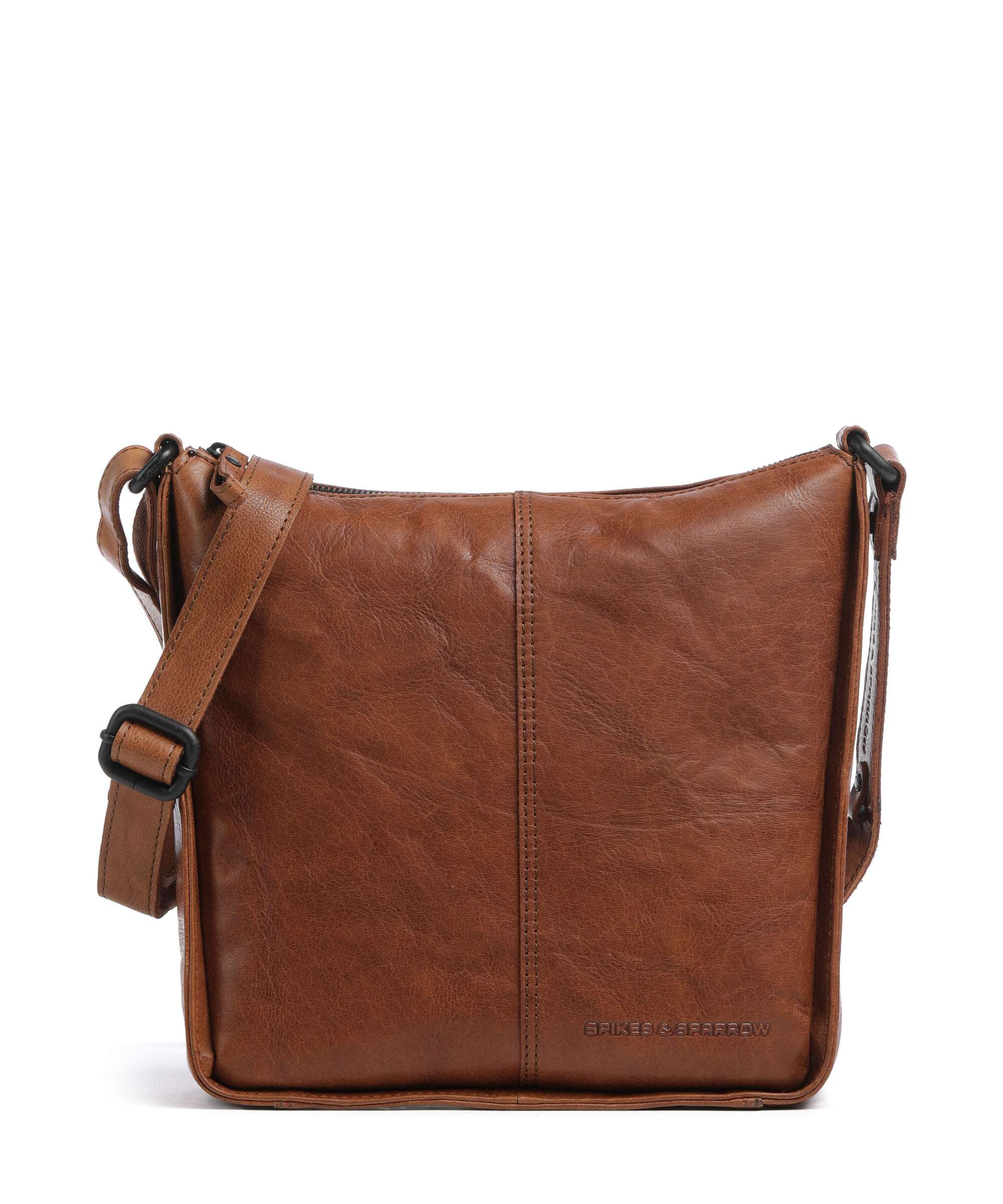 Spikes & Sparrow Bronco Titia Crossbody bag brandy