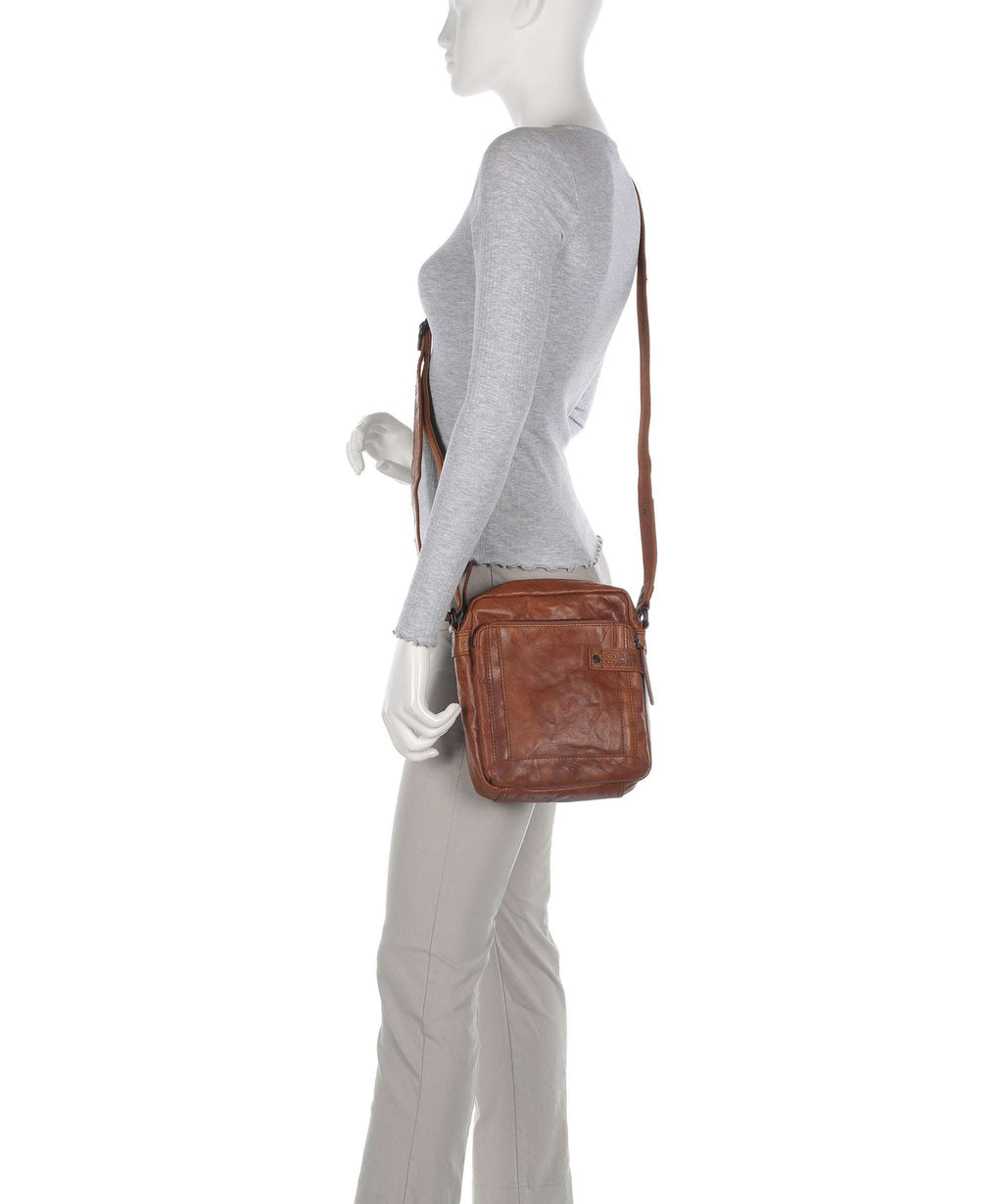 Spikes & Sparrow Bronco Izac Crossbody bag brandy