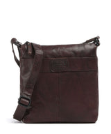 Spikes & Sparrow Bronco Deborah Crossbody tas dunkelbraun
