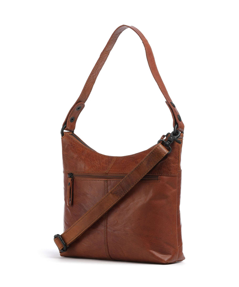 Spikes & Sparrow Bronco Sherrill Hobo bag brandy