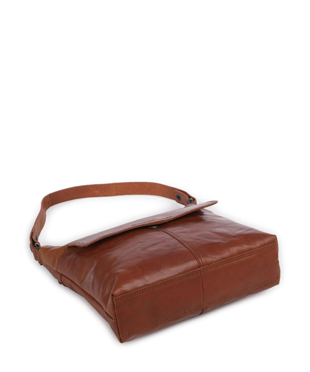 Spikes & Sparrow Bronco Sherrill Hobo bag brandy