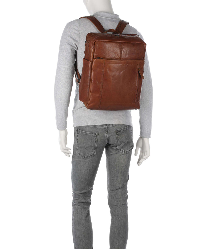 Spikes & Sparrow Bronco Jonathan Backpack brandy
