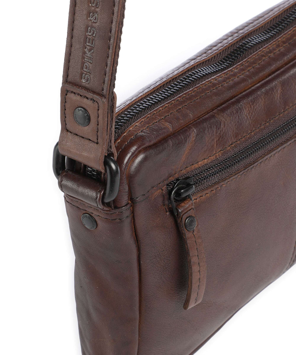 Spikes & Sparrow Apache Hubbert Crossbody bag braun