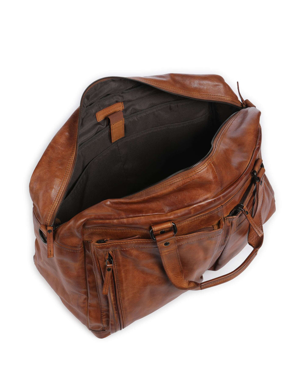 Spikes & Sparrow Apache Curt Weekend bag brandy