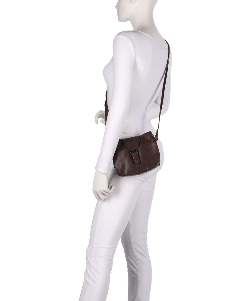 Spikes & Sparrow Bronco Krystina Crossbody bag dark brown