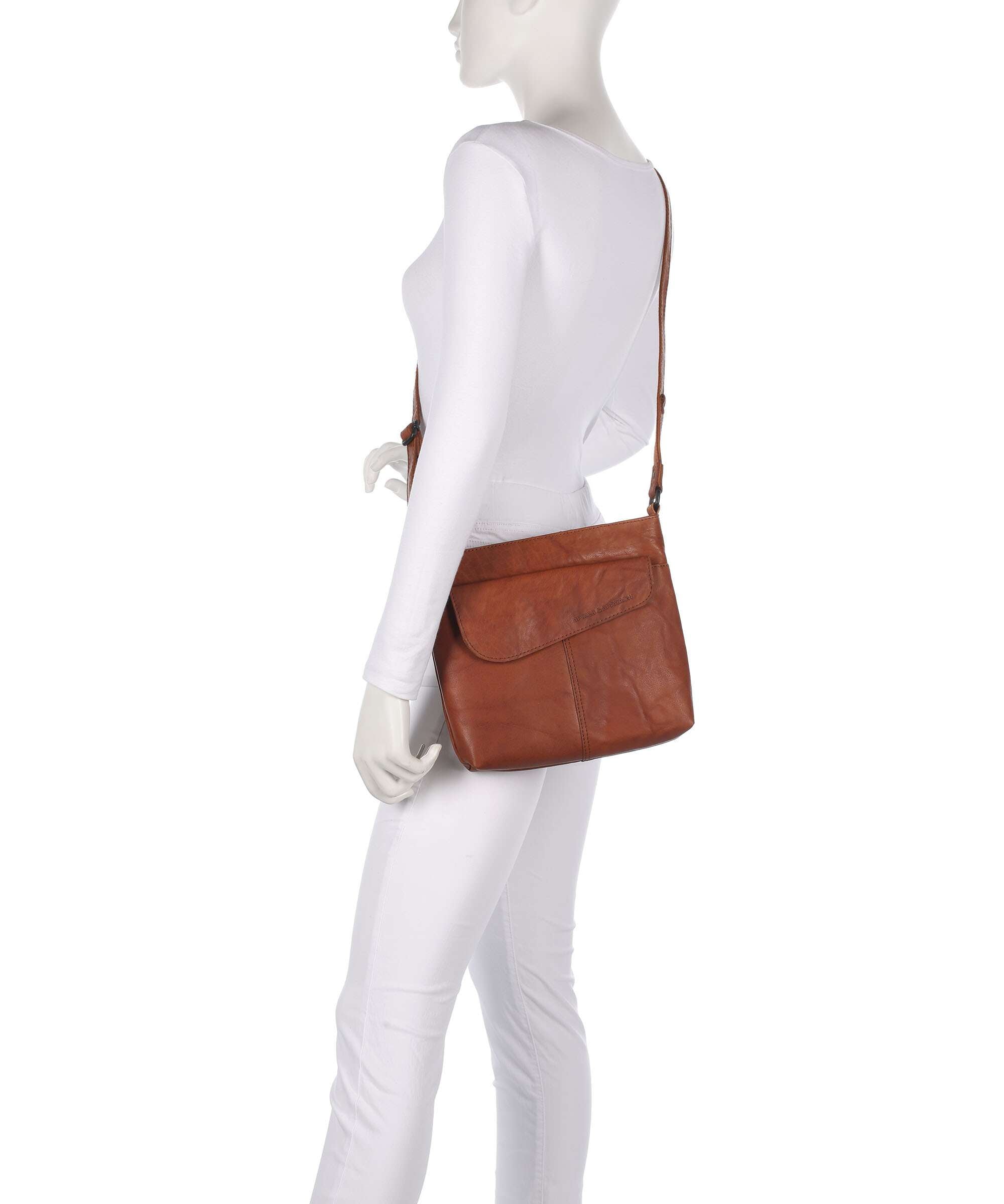 Spikes & Sparrow Bronco Madoline Crossbody bag brandy