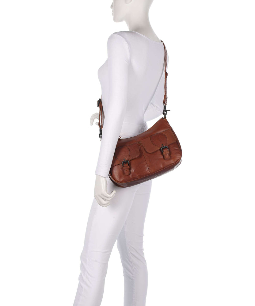 Spikes & Sparrow Bronco Ceileigh Shoulder bag brandy