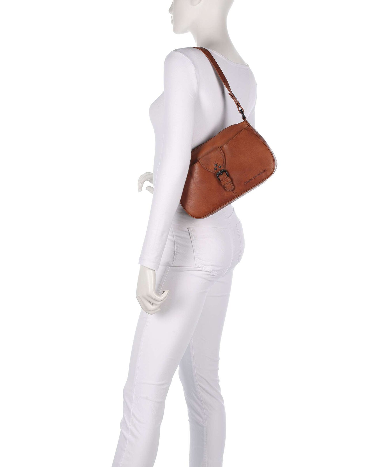 Spikes & Sparrow Bronco Ebonee Shoulder bag brandy