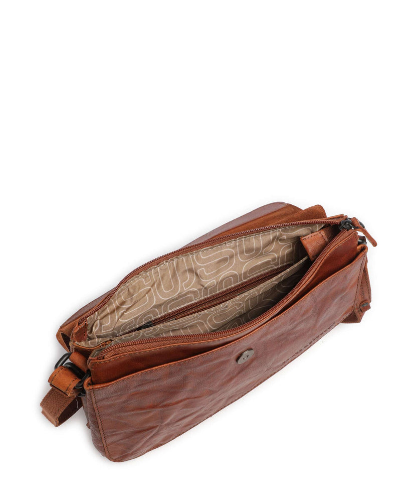 Spikes & Sparrow Bronco Carline Crossbody bag brandy