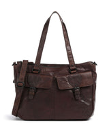 Spikes & Sparrow Bronco Fee Aktetas dark brown