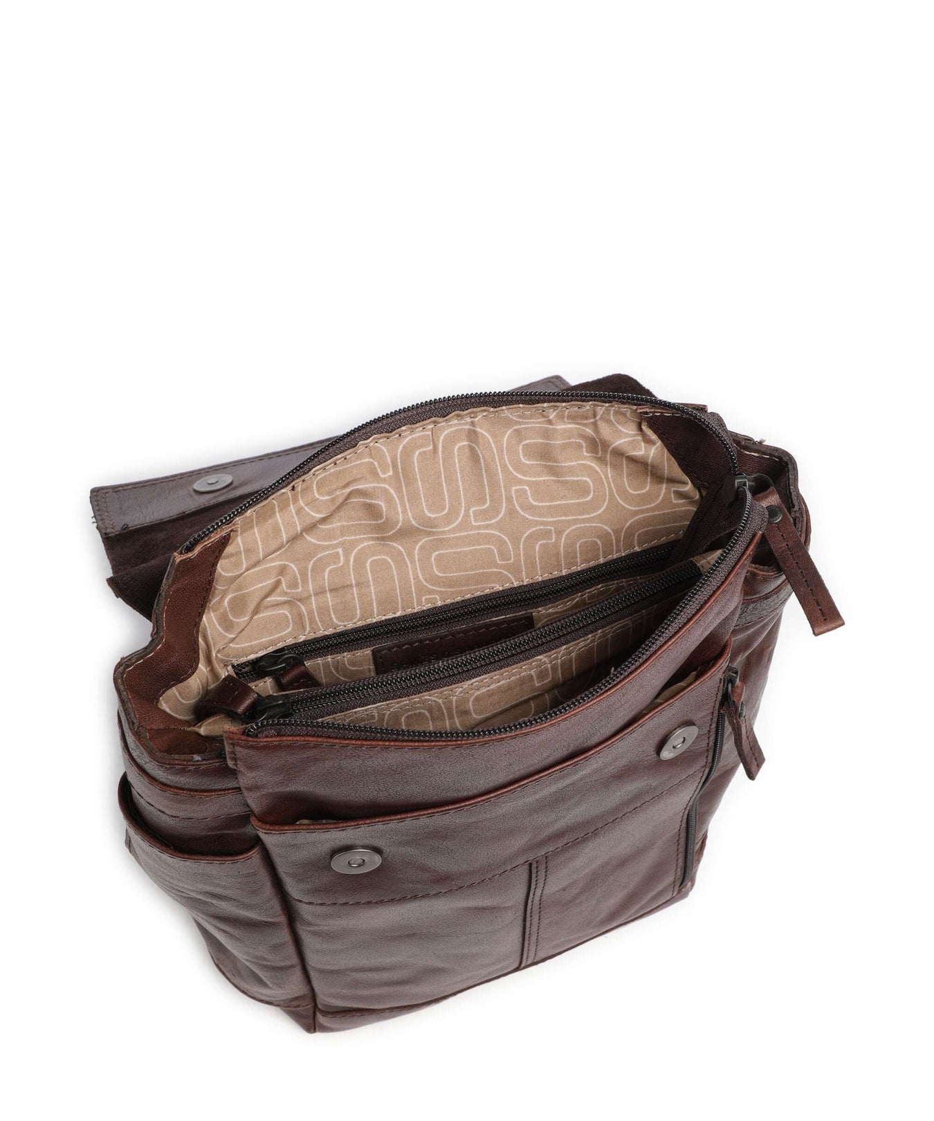 Spikes & Sparrow Bronco Winston Backpack dark brown