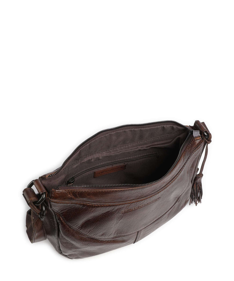 Spikes & Sparrow Apache Elliana Crossbody bag dark brown