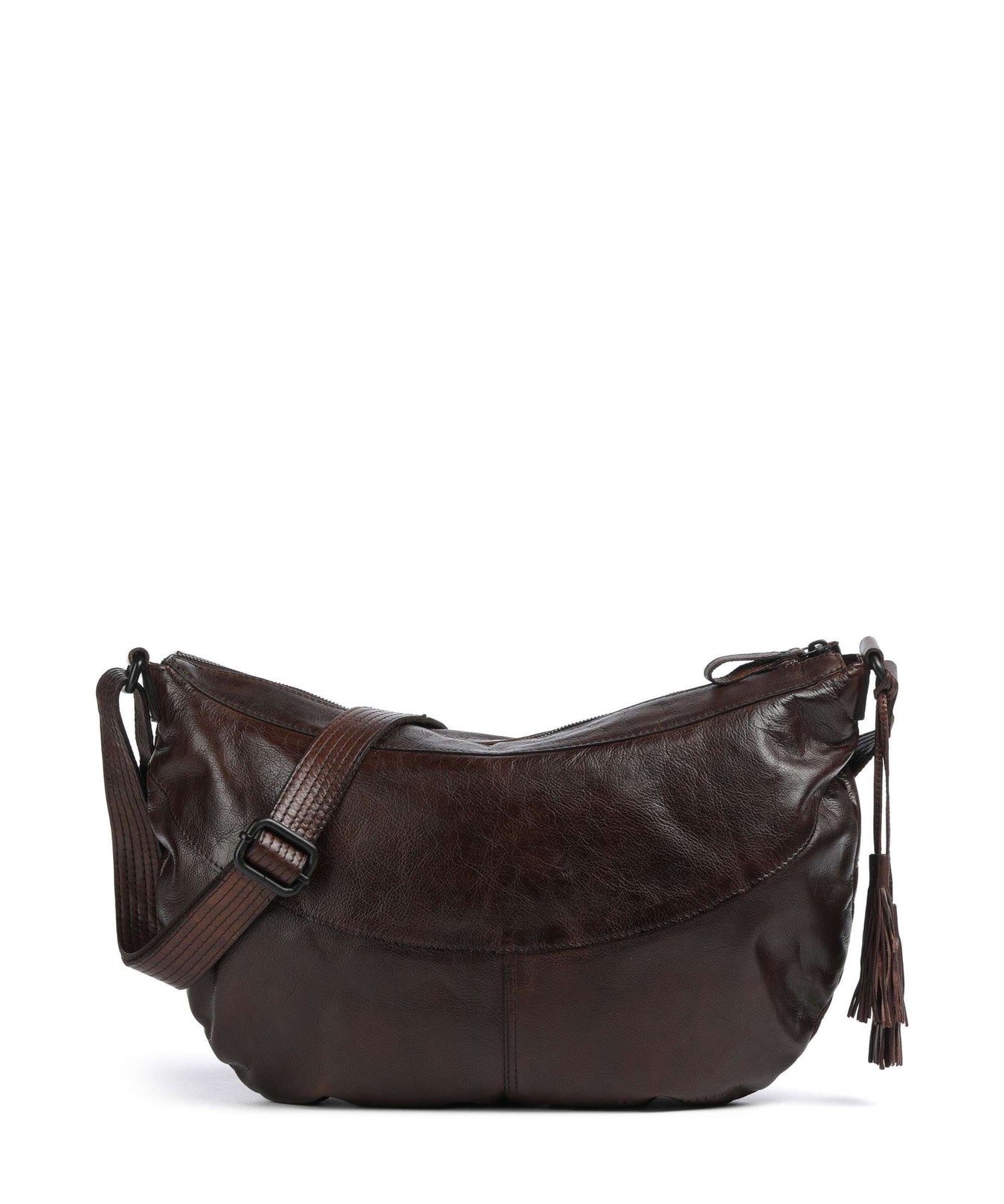 Spikes & Sparrow Apache Sian Hobo bag dark brown