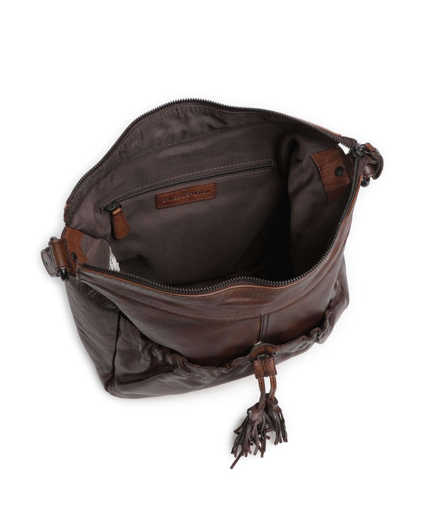 Spikes & Sparrow Apache Jinny Hobo bag dark brown