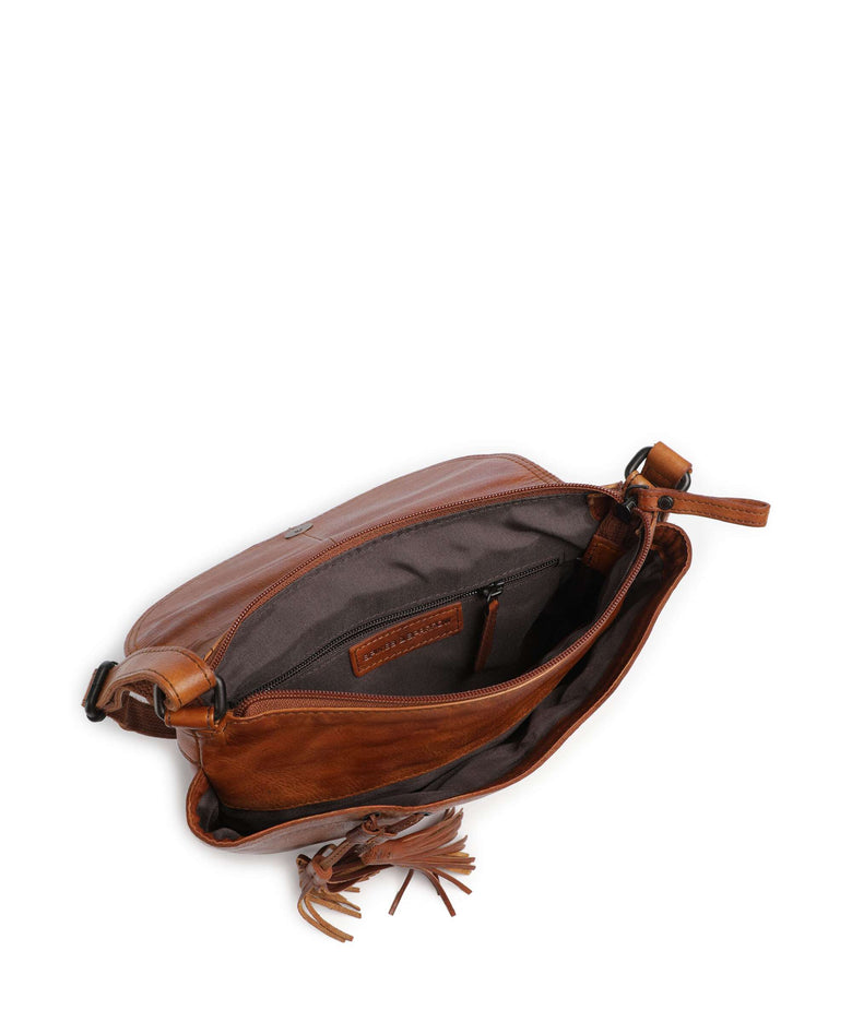 Spikes & Sparrow Apache Féline Crossbody bag brandy