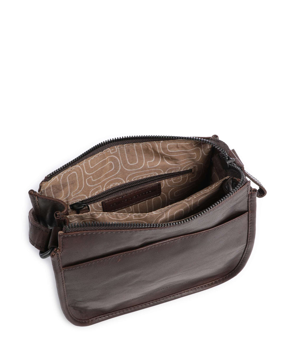 Spikes & Sparrow Bronco Joy Crossbody bag dark brown