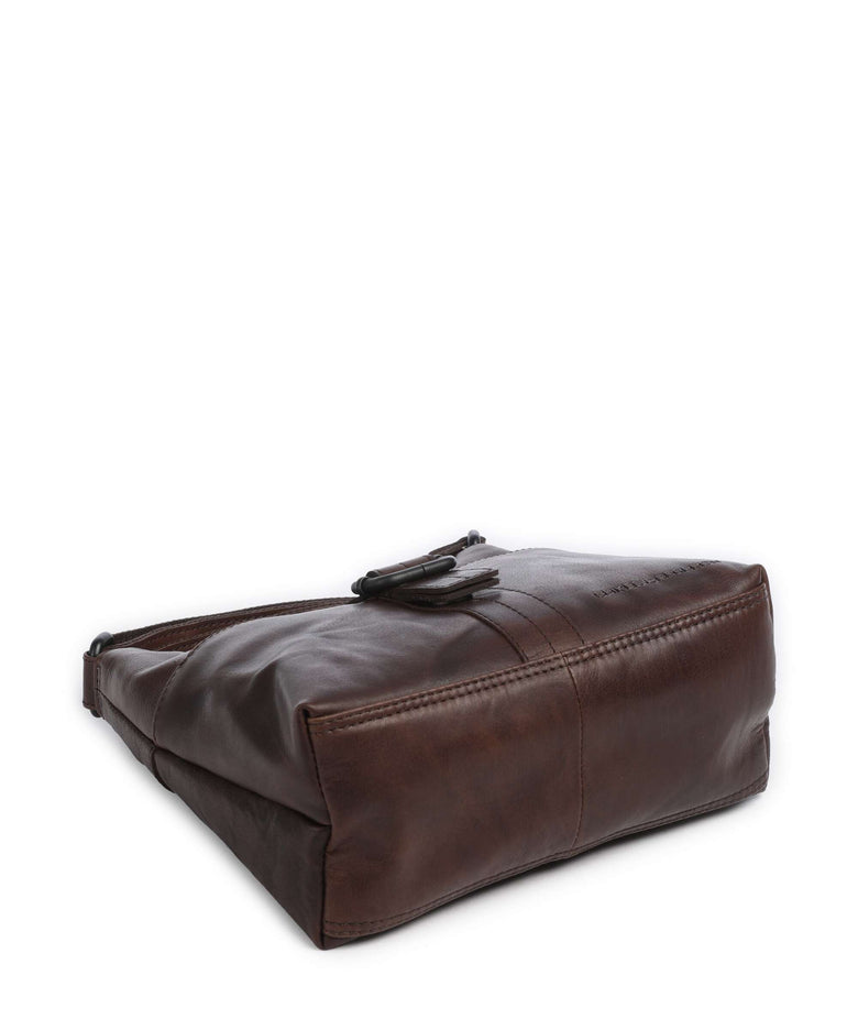 Spikes & Sparrow Bronco Ellesse Crossbody bag dark brown