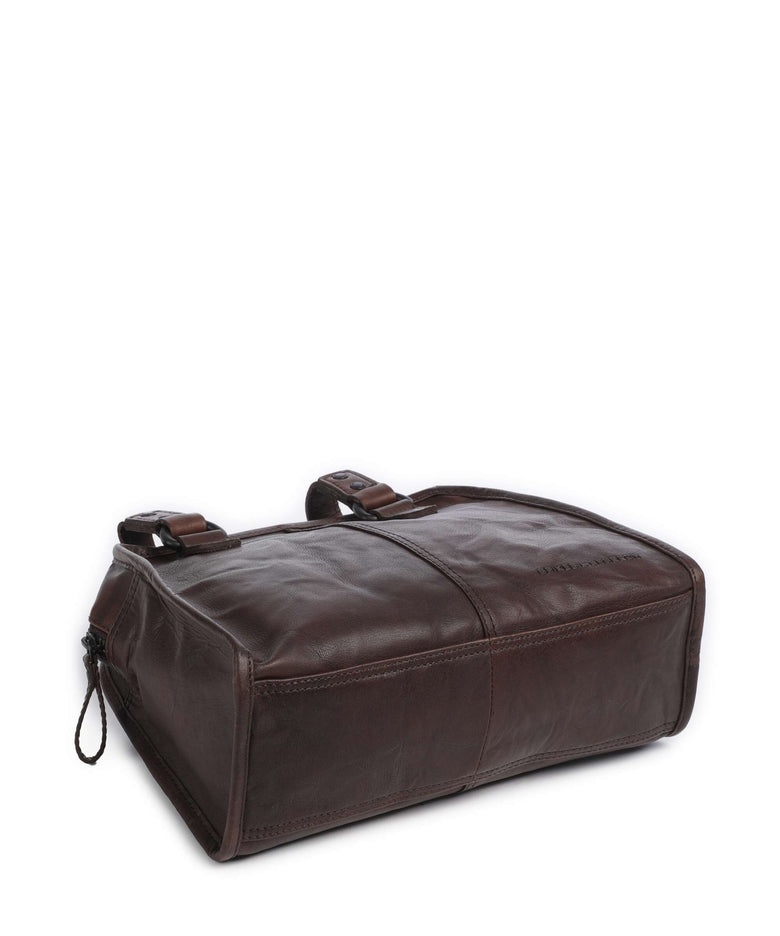 Spikes & Sparrow Bronco Danine Handbag dark brown