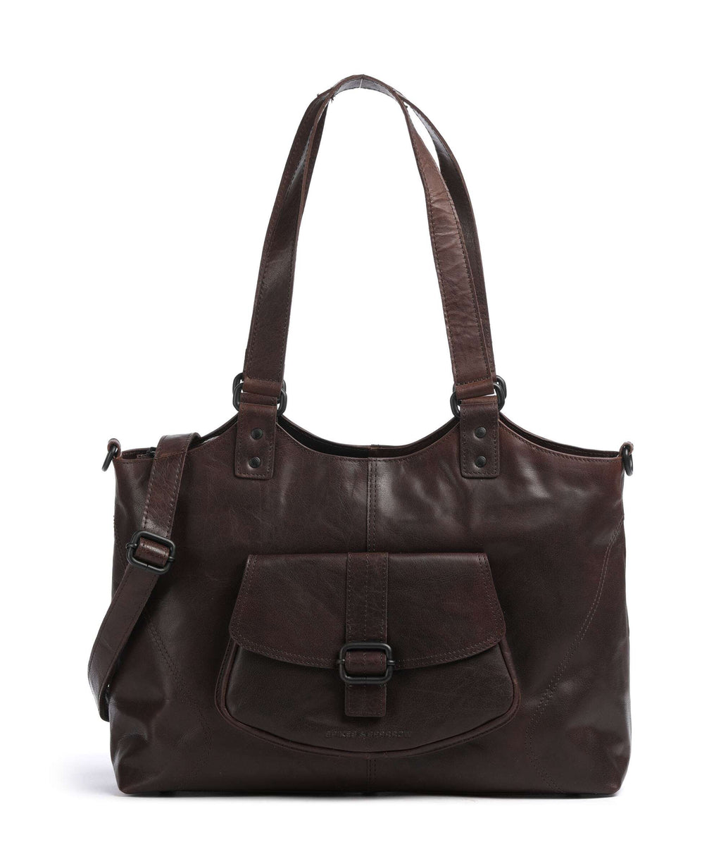 Spikes & Sparrow Bronco Kalynn Tote bag dark brown