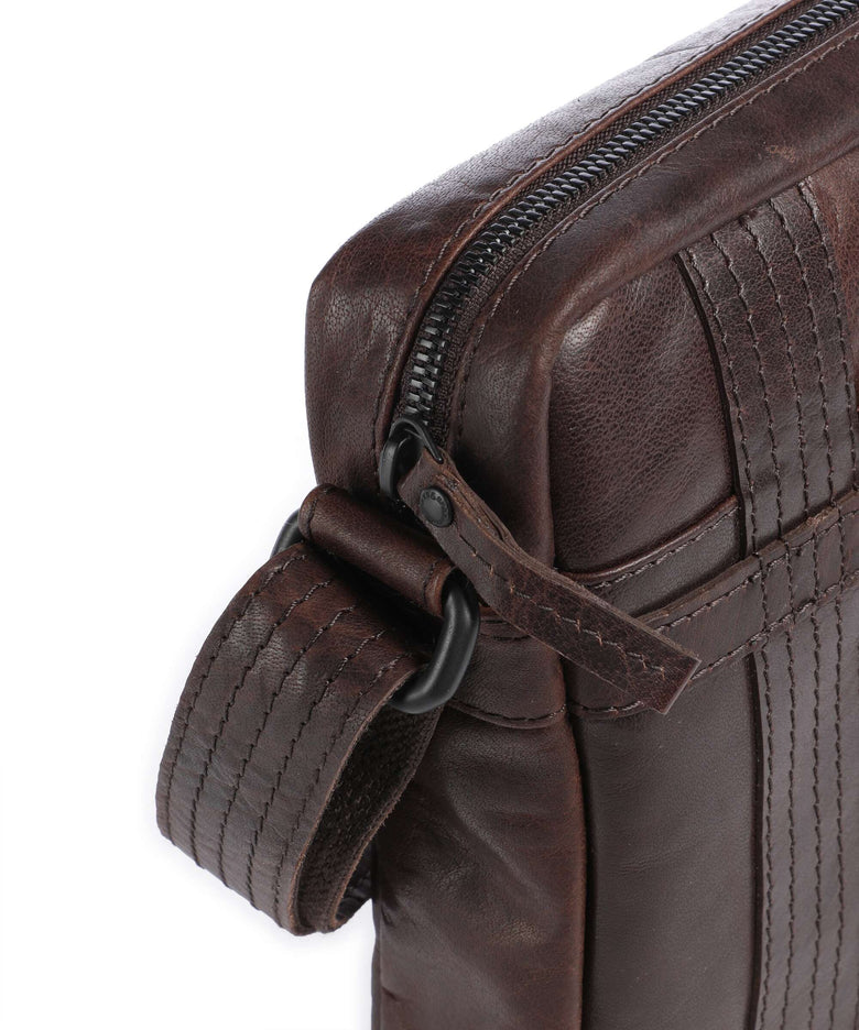 Spikes & Sparrow Bronco Benn Crossbody bag dark brown