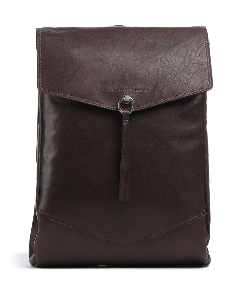 Spikes & Sparrow Bronco Marlotte Laptop backpack dark brown