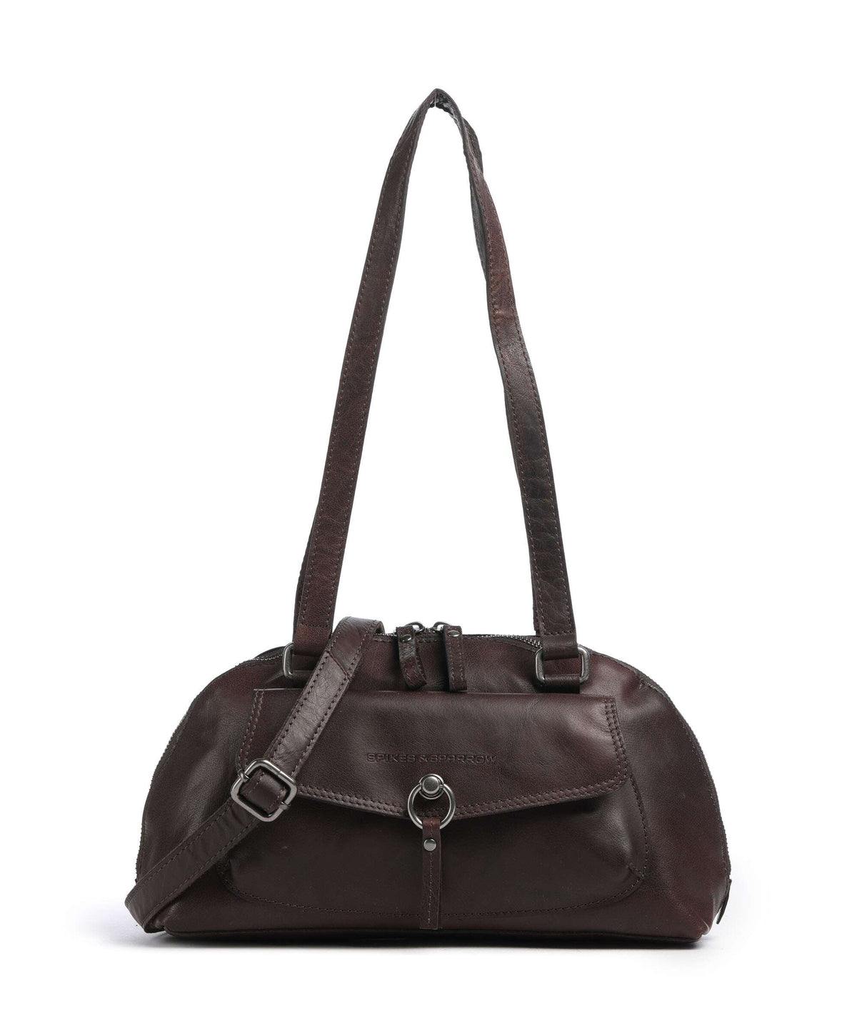 Spikes & Sparrow Bronco Thyrza Shoulder bag dark brown