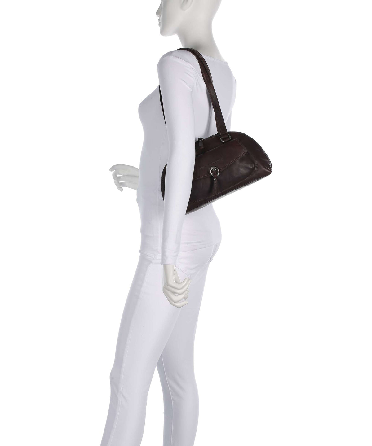 Spikes & Sparrow Bronco Thyrza Shoulder bag dark brown