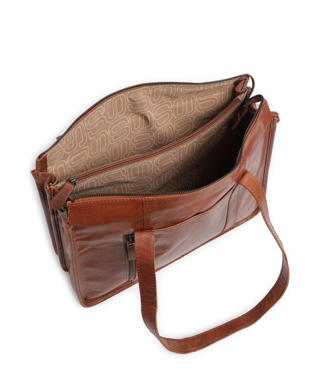 Spikes & Sparrow Bronco Catrenia Tote bag brandy