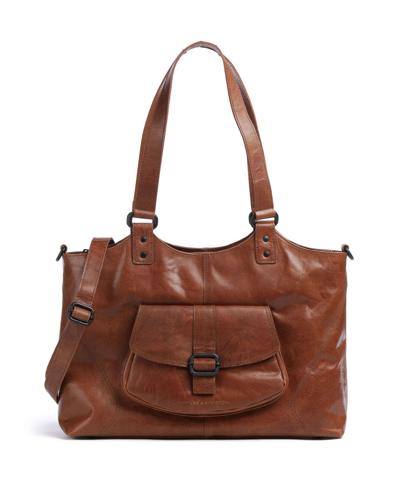 Spikes & Sparrow Bronco Kalynn Tote bag brandy