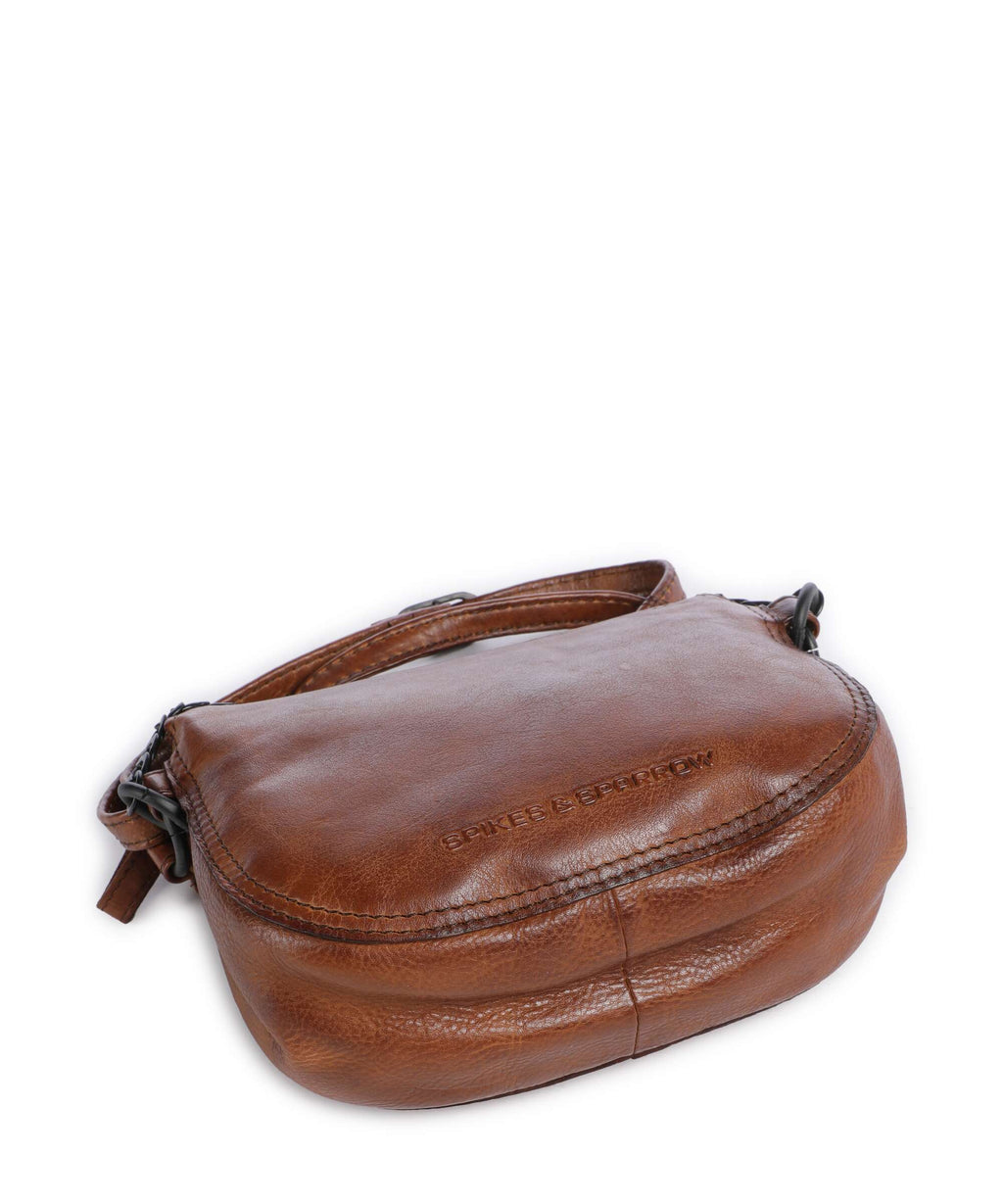 Spikes & Sparrow Apache Delaine Crossbody bag brandy