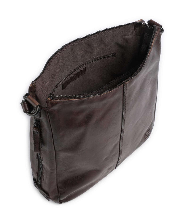 Spikes & Sparrow Apache Gayla Hobo bag dark brown